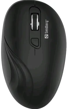 Sandberg Wireless Mouse čierna / bezdrôtová myš / 1600dpi / optická / 4 tlačidlá / 2.4 GHz (631-03)