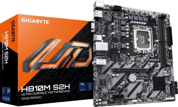 Gigabyte GIGABYTE H810M S2H płyta główna Intel H810 LGA 1851 (Socket V1) micro ATX