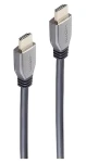 Shiverpeaks Ultra HDMI kábel čierna/sivá / HDMI kábel / 10K / kovové konektory / 48 Gbps / 1,5 m (BS10-41155)