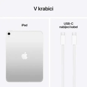 Apple iPad 11" 11.gen. (2025) Wi-Fi + Cellular 512GB strieborná / 11" / 2360x1640 / Wi-Fi + Cellular / 12MP +12MP / iPadOS (MD7P4HC/A)