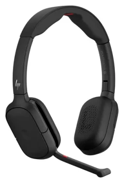 HP Poly Focus 625 čierna / Slúchadlá s mikrofónom / Bluetooth / Bezdrôtová nabíjacia stanica (C56XXAA#AC3)