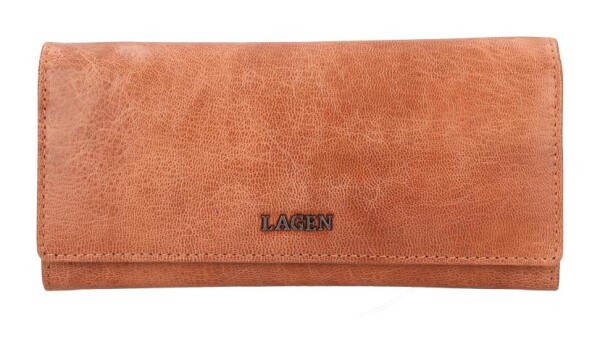 Dámska kožená peňaženka Lagen LG-7632P Apricot