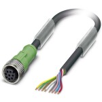 Sensor/Actuator cable SAC-8P- 3,0-PUR/M12FS 1522600 Phoenix Contact; 1522600