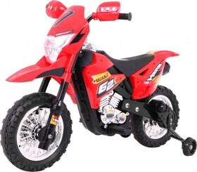 Ramiz elektrická motorka cross 6V červená