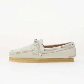 Tenisky Clarks Originals Godney Boat. White Grain Lea EUR 39