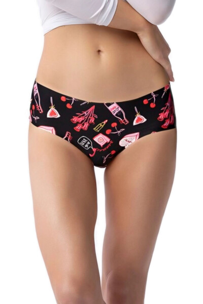 Dámske nohavičky Simple Love story - JULIMEX černá S