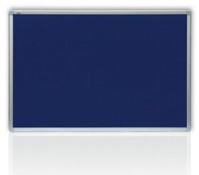 2x3 Filcová tabuľa v hliníkovom ráme 100x150 cm modrá (5907636702399)