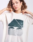 Patagonia W's Oversized Driftways Organic T-Shirt Undyed Natural S