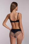 Polomäkká podprsenka Ava 2194 Black Panther Maxi Bra černý panter 90G