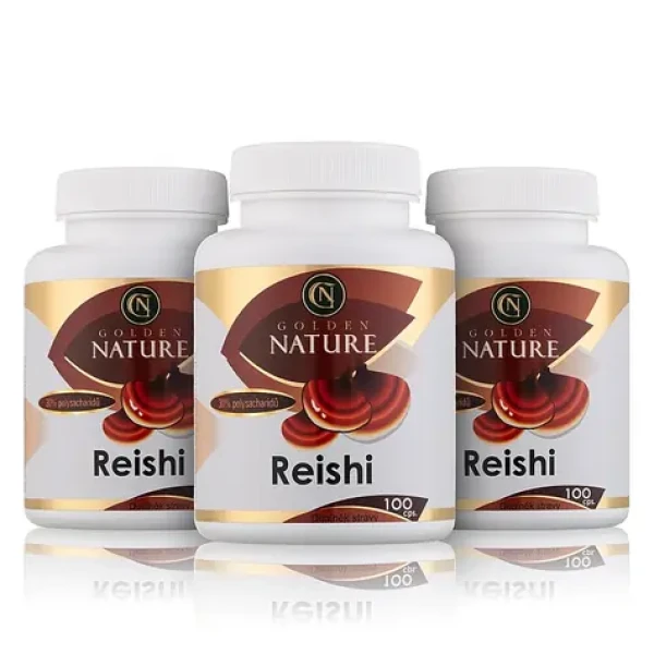 Golden Nature Reishi 300 cps. (3x100 cps) (GN210006)