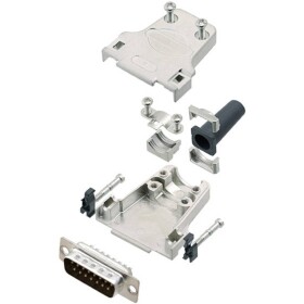 Amphenol L17DTZF37-RG+L717SDC37P sada D-SUB kolíkové lišty 180 ° Pólov: 37 spájkovaný 1 ks; L17DTZF37-RG+L717SDC37P