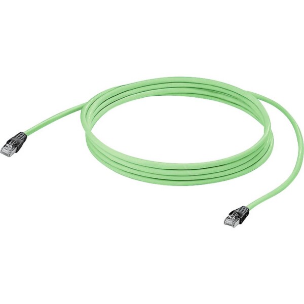 Weidmüller 1175000000 RJ45 sieťové káble, prepojovacie káble CAT 5e SF/UTP 0.50 m zelená samozhášavý, odolný proti oleju, odolný proti UV žiareniu 1 ks; 1175000000