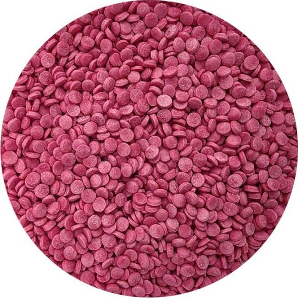 Cukrové zdobenie bordó konfety 80 g - I LOVE CAKES - I LOVE CAKES