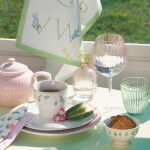 GREEN GATE Sklenice na víno Alice Pale Pink 600 ml