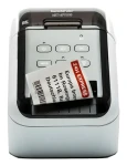 Brother Tlačiareň štítkov čierna/červená / Tlačiareň samolepiacich štítkov / DK role / WiFi / USB (QL810WCUA1)