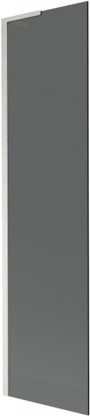 MEXEN/S - Next L vaňová zástena FIX 50 x 150, grafit, nikel kartáčovaná 895-050-000-03-40-97