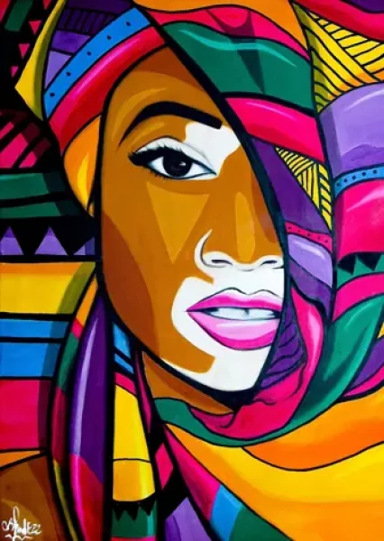 ENJOY Puzzle Africká kráska