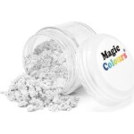 Jedlá prášková perleťová farba 10 ml Pearl White - Magic Colours - Magic Colours