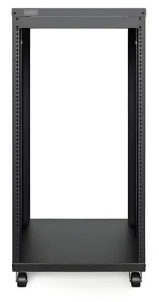 Digitus 19" rack s kolieskami 21U čierny / Rozvádzač / 1000 x 507 x 460 mm / Nosnosť 136 kg / Oceľová konštrukcia (DN-48002)