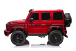 Mamido Mamido Elektrické autíčko Mercedes G63 AMG 2x24V 4x200W XXL lakované červené
