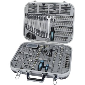 Brüder Mannesmann súprava nástrčných kľúčov, metrický, 1/4 (6,3 mm), 1/2 (12.5 mm), 232-dielna, M98450; M98450