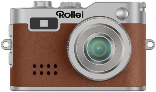Rollei Compactline 12066 cyfrowy Fotoaparát 1/4" kompaktowy Fotoaparát fotograficzny 2 MP 1920 x 1080 px Hnedý