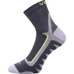 VOXX Ponožky sportovní slabé KRYPTOX tmavě šedé (3 páry) 39-42 111205