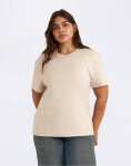 Organic Basics True Heavy Boxy Tee Sandstone L