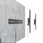 Nástenný držiak TV čierny / Držiak TV / 43-100" / nosnosť 75 kg / VESA do 900x600 (WM-100T-01)