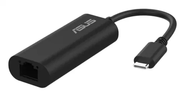 Asus USB-C2500 V2 Ethernet Adapter USB-C na RJ45 čierna / 2.5Gbps (90IG0A60-MW0L0V)