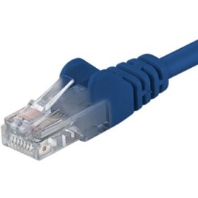 PremiumCord Patch kábel UTP RJ45-RJ45 CAT6 10m modrá (sp6utp100B)