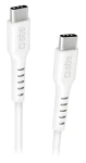 SBS USB-C/USB-C 1,5m biela / Dátový kábel / Power Delivery 100W