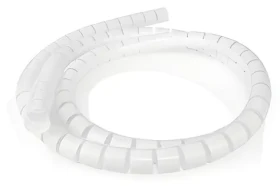 Nedis Káblová špirála biela / Organizér káblov / 1 ks / O kábli 32 mm / PE (CMSW2832WT200)