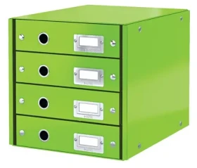 Leitz Clickamp;Store WOW (4 zásuvky) Zásuvkový box zelená (60490054)