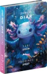 NOTIQUE Školský diár Axolotl (september 2026 - december 2027), 9,8 x 14,5 cm (PGD-36960)
