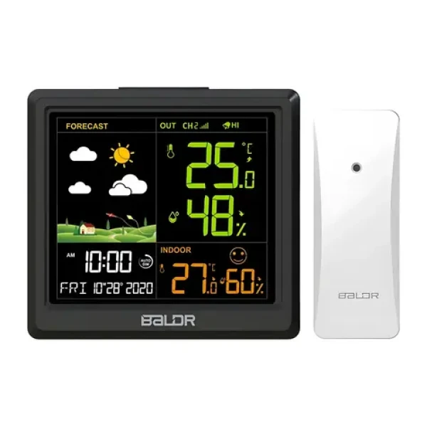 RainPoint B0389WST2H2-V1 / Meteostanica / vonkajšie čidlo / 3 kanály / meranie vlhkosti (B0389WST2H2-V1)