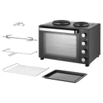 Sencor SEO 4800BK čierna / Elektrická rúra / 3500W / 48 L (8590669395965)