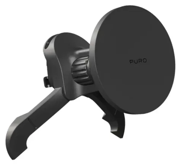 Puro Adjustable Car Holder MagSafe čierna / Držiak do auta / MagSafe