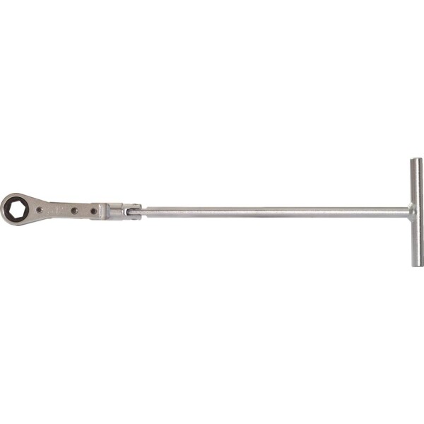 KS Tools 500.7342 Žeraviaca sviečka, račňový račňový kľúč s T-rúčkou, 12mm; 500.7342
