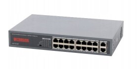 Pulsar USF1816P PULSAR Ultralink FastEthernet Switch 16x PoE+, 2xRJ45