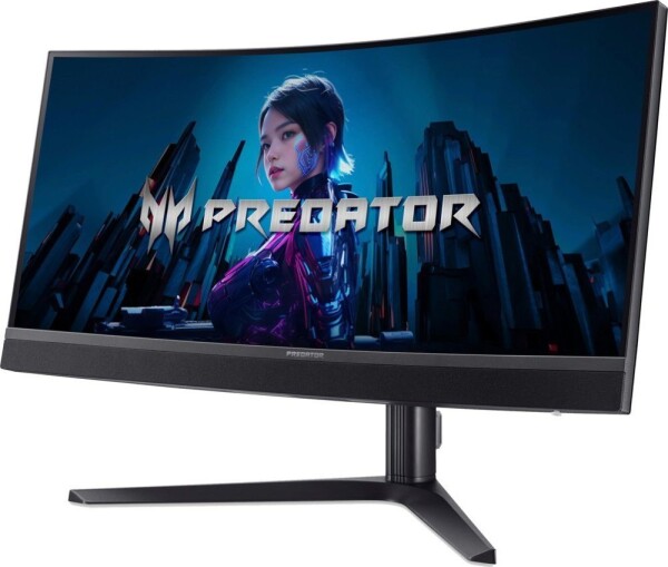 Acer Acer Predator X34 V3 (X34V3bmiiphuzx), gaming monitor - 34 - black, UWQHD,VA, USB-C, AMD Free Sync Premium, Mini-LED, 180Hz panel