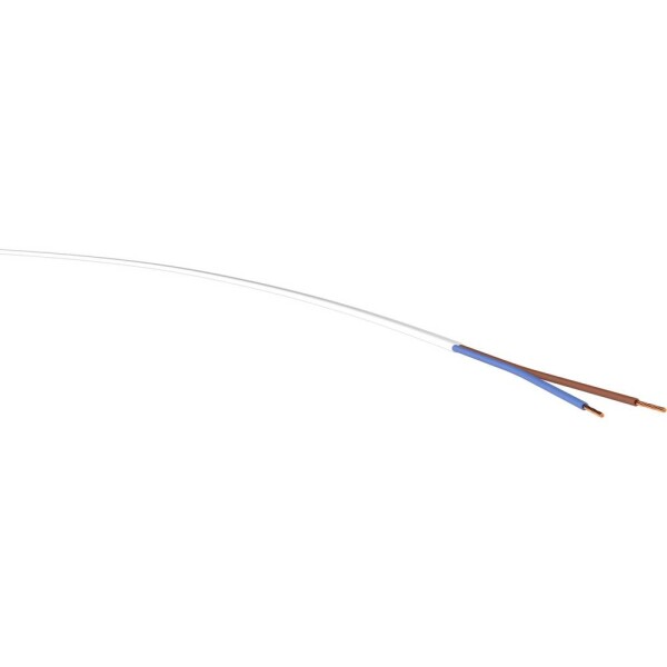 VER H03VVH2-F 2x0,75 ws Ri.100 energetický kabel H03VVH2-F 2 x 0.75 mm² biela 100 m; VER H03VVH2-F 2x0,75 ws Ri.100