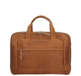 Zwiesel The Chesterfield Brand Ryan 17" Notebook Bag, Cognac
