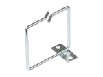 Good Connections Káblový držiak 80 x 80 mm pozinkovaná oceľ / Držiak káblov / pre 19" rack (GC-N0047)