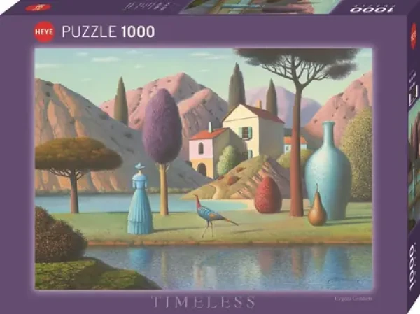 HEYE Puzzle Timeless: Dáma v modrom