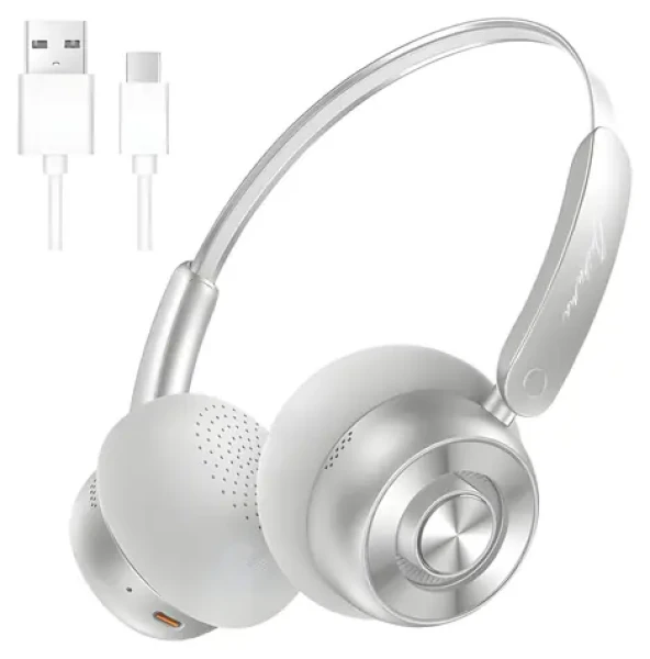ONIKUMA GT820 šedá / Herné slúchadlá / Bluetooth 5.4 / Výdrž 65 h (GT820 Silver)