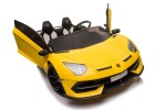Mamido Detské elektrické autíčko Lamborghini Aventador SX2028 žlté