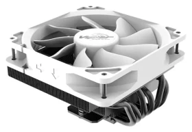 Akasa VIPER H6L biela / Chladič CPU / Nízkoprofilový / TDP 165 W / 120 mm PWM / Intel LGA1851-115x / AMD AM5/AM4 (AK-CC4038HP01)