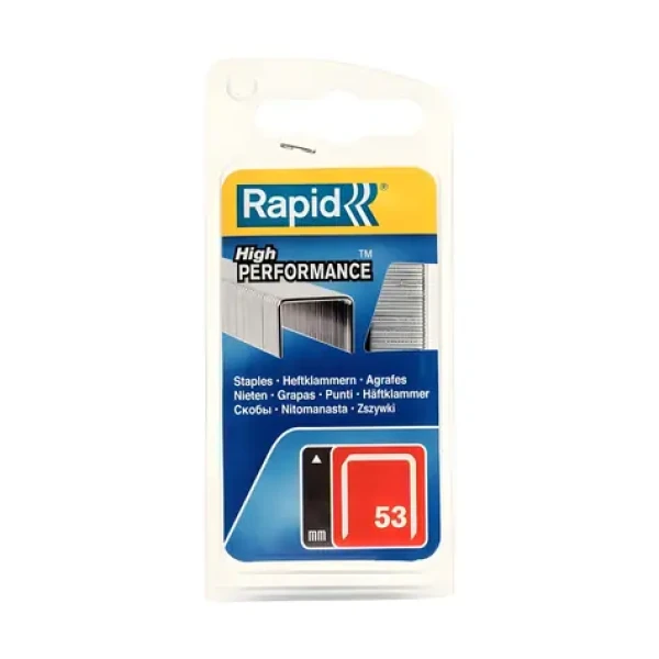 Rapid 53/10 mm / Spony do zošívačky / Úzke / Blistrové balenie (40109504)