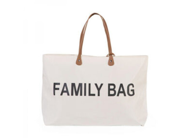 Childhome Family Bag White / Cestovná taška / 55 x 40 x 18 cm (CWFBWH)